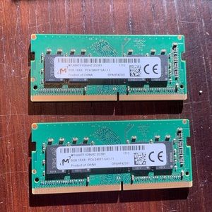 16gb (8x2) Micron DDR4 Ram for laptops